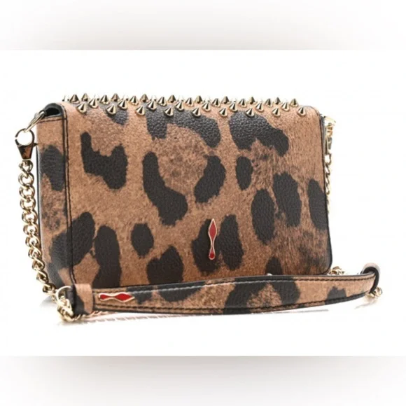 Christian Louboutin leopard print bag 💓